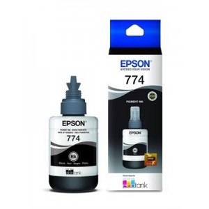 GARRAFA DE TINTA EPSON PRETO 140ML - T774120-AL