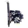 Placa PCI-E 2 Portas USB 3.0 Com 19 Pinos DEX DP-23