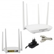 Roteador Wireless WiFi 300mbps 2.4GHz 4 antenas 5dBi Knup KP-R05