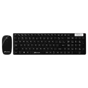 Kit Teclado e Mouse Fortrek sem fio WCF-102 Preto - PN # 60980