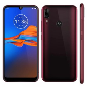 CELULAR SMARTPHONE MOTOROLA XT2025 MOTO E6 PLUS 64GB RUBI 