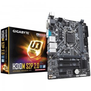 PLACA MAE GIGABYTE MICRO ATX LGA (1151) MICRO ATX LGA (1151) H310M-S2P 2.0 8ºGER