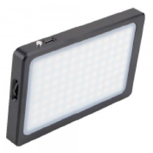 Iluminador Led Potente Ultraleve Bateria Interna 13h Câmeras Filmadoras smartphones LED LIGHT 