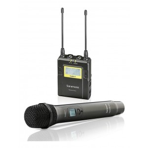 MICROFONE DIRECIONAL DE MÃO CONDENSADOR SARAMONIC + RECEPTOR RX9