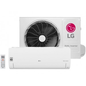 Ar condicionado LG Dual Inverter Voice split frio 12000 BTU branco 220V