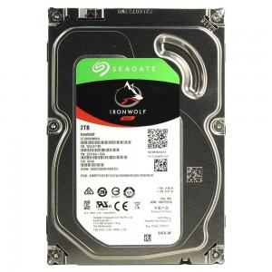 HDD SEAGATE IRONWOLF 2 TB P/ NAS - ST2000VN004