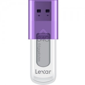 Pen Drive Lexar LJDS50 64GB USB 2.0 (Lilás) - PN # LJDS50-64GABNL