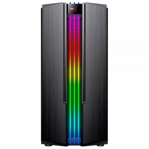 Gabinete Gamer BRX Eternity USB 2.0 e 3.0 Preto Fosco 