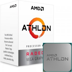 Processador AMD Athlon 200GE 3.2GHz AM4 Radeon Vega 3 - PN # YD200GC6FBBOX