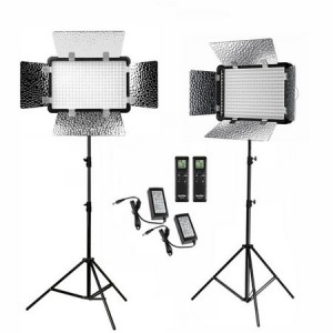 Kit Iluminador de Led com tripe KIT-LD1000C COM CONTROLE REMOTO / 02 Led 2 tripe WT807