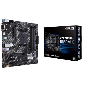 PL Mae Asus Prime B550M-K AM4/DDR4/VGA/DVI/HDMI/M2/mATX 