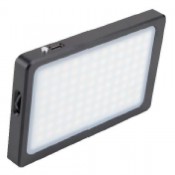 Iluminador Led Potente Ultraleve Bateria Interna 13h Câmeras Filmadoras smartphones LED LIGHT