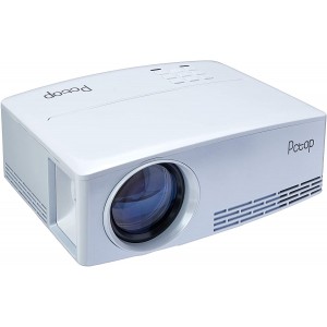 MINI PROJETOR PCTOP GP80 2000 LUMENS SVGA HDMI 2XUSB BRANCO - GP80 - 220V