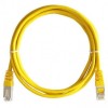 ESS PATCH CORD NEXANS CAT6 UTP CM 2,5M AMARELO - 90428