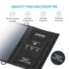 Carregador solar portátil Anker 15W Dual Portas USB Qualidade Anker