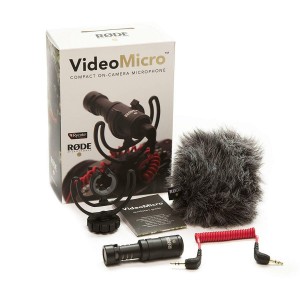 Microfone Profissional Rode Videomicro - Canon/nikon/sony/dji