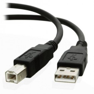 Cabo USB GV p/ Impressoras USB 2.0 AM / BM 1,8 MT
