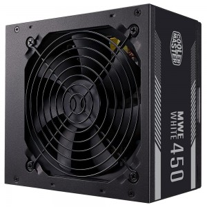FONTE COOLER MASTER MWE V2 450W 80 PLUS WHITE - MPE-4501-ACAAW-BR