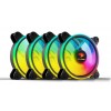 KIT FAN PIXXO ARGB 4 x 120mm c/Controlador