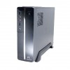 Gabinete Newdrive Slim V2 Black/Silver 200W 2*Sata - PN # S101BSV2 ( c/cabo força )