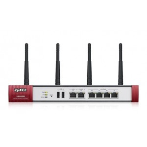 Firewall Zyxel 1.000Mbps dual WAN e licença UTM de 1 ano 