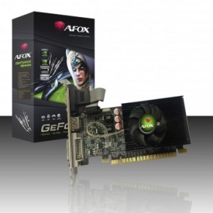 PLACA DE VIDEO AFOX GEFORCE GT210 1GB DDR3 64 BITS - HDMI - DVI - VGA - AF210-1024D3L8