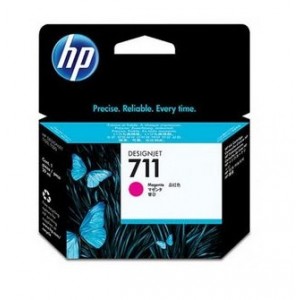 CARTUCHO HP PLOTTER 711 P/ T120 E T520 - MAGENTA 29ML - CZ131AB