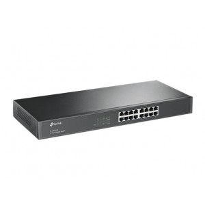 Switch Tplink Giga 16P 10/100/1000 (rack) em aço - PN # TL-SG1016