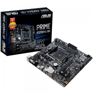 PLACA MAE ASUS MATX (AM4) - DDR4 - A320M-K/BR