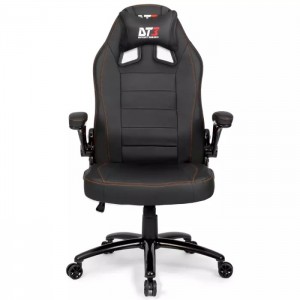 Cadeira DT3sports GTI Black/O com almofada de cabeça