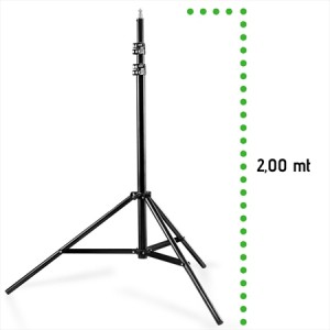 Tripé Iluminação Estúdio Altura De Até 2 Metros - Ys302