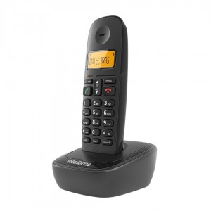 TELEFONE INTELBRAS SEM FIO TS 2510 PT - 4902510 