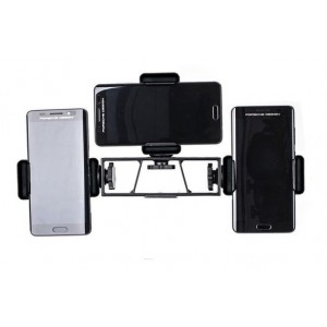 Adaptador Para Encaixe De Três Smartphones Em Tripé lives