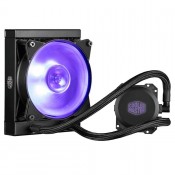WATER COOLER COOLER MASTER MASTERLIQUID ML120L RGB BOMBA DE CAMARA DUPLA 2 FANS PWM DE 120MM RGB - MLW-D12M-A20PC-R1