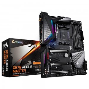 Placa Mae Gigabyte X570 AORUS MASTER (AM4/DDR4/ATX) - PN # X570 AORUS MASTER
