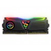 Memoria GEIL SUPERLUCE 8G DDR4 3200MHz Preta RGB - PN # GALS48GB3200C16ASC