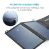 Carregador Solar Anker 21W 2 portas USB portátil Solar para iPhone, Galaxy