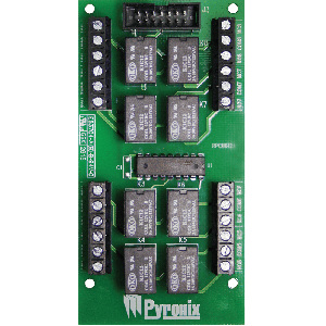 Modulo Expansor de Saidas PGMs conexão flat cable - PN # FPPCX-ATE8R