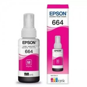 GARRAFA DE TINTA EPSON MAGENTA 70 ML - T664320-AL