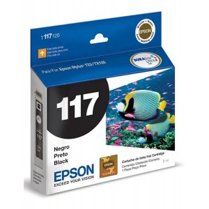 Cartucho Tinta Epson Preto - T117120-BR