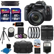 Câmera Canon EOS Rebel T6i DSLR kit com 18-135mm STM 24GB