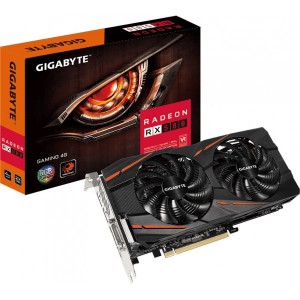 PLACA DE VIDEO GIGABYTE RADEON RX 580 GAMING 4GB DDR5 256 BITS - GV-RX580GAMING-4GD