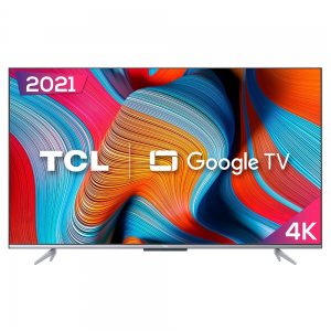 Smart TV TCL LED 55" 4K UHD 55P635, Google TV, HDR com Wifi dual band, Comando por controle de Voz, borda fina, Bivolt P