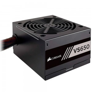 Fonte Corsair 650W VS BI AUTO ATX12V/ PFC/ 2.31 S/CABO - PN # CP-9020172-WW