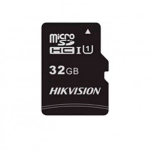 Cartão Memória Micro SD Hikvision 32GB + 1 Adpt. Class 10 - PN # HS-TF-C1(STD)/32G/Adapter