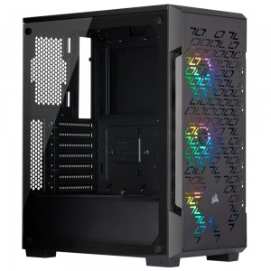 Gabinete Corsair iCUE 220T RGB Airflow Black