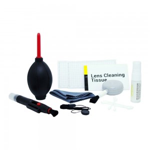 KIT Pincel de Limpeza Profissional LS  para câmeras Fotográficas e Filmadoras com soprador