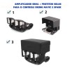 antena range amplificadora de sinal controle spark mavic + protetor sol