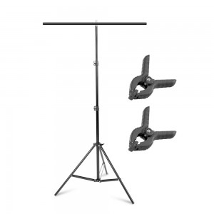 Suporte Em T Para Banner E Fundo Infinito Portátil Greika