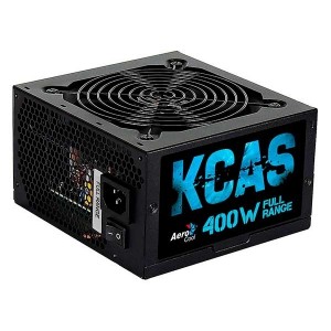 Fonte AEROCOOL KCAS 400W Full Range 80 Plus White PFC Ativo - PN # 64901